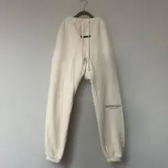 ESSENTIALS スウェットパンツ アイボリーSメンズレディースユニセックス