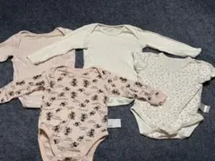 UNIQLO 肌着 ボディスーツなど4枚セット 80cm