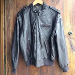 MEMBERS ONLY レザージャケット ブラウン ライダース