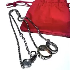 DIESEL ダブルリング ネックレスのサムネイル