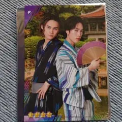 THE RAMPAGE ★ 藤原樹・龍　浴衣ver. フォトカード　トラキン