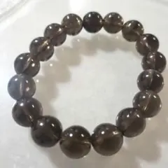 【SALE‼️】天然石 スモーキークォーツ ビーズブレスレット