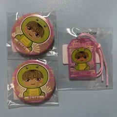 FANTASTICS 佐藤大樹 巳年 缶バッジ 御守アクリルキーホルダー