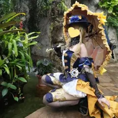 原神 ナヴィア コスプレ衣装 ウィッグ付きのサムネイル