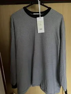 【新品】Graphpaper Narrow Border L/S Tee 1
