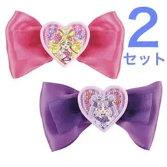 なりきりプリキュア 1 ヘアクリップセット×2