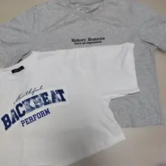 LサイズロゴTシャツ2枚セットのサムネイル
