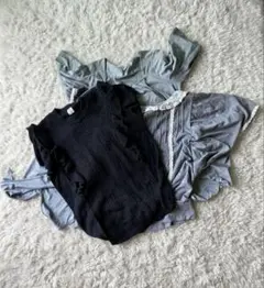 【モーハウス】授乳服トップス　3着セットのサムネイル