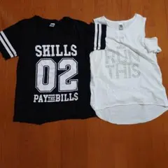 ZUMBA トップス Tシャツ　フィットネスウェア　2枚セット