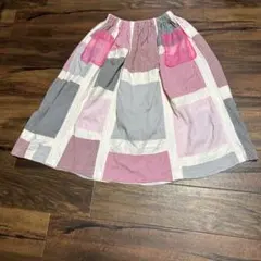 コムデギャルソン　トリコ　パッチワークスカート