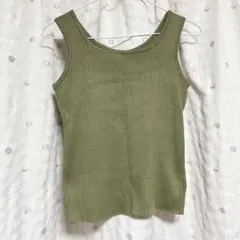 grl 前後2Wayリブニットタンクトップ[kz259]