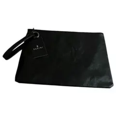 新品未使用✨SAKIBI ブラック レザー クラッチバッグ メンズ 冠婚葬祭