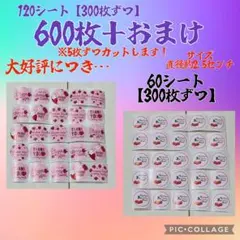 即購入ok thank youシール　600枚＋おまけ