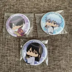 銀魂 かぷりっこ ほおばる 缶バッジ 坂田銀時 高杉晋助 桂小太郎 3個セット