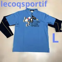新品未使用le coq sportif ゴルフ半袖ポロシャツ ＋長袖インナー　L
