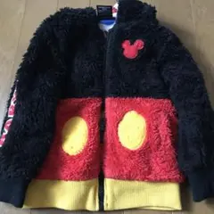 ベビードールミッキーデザイン フリースアウター