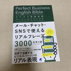 ビジネス英語表現パーフェクトバイブル メール・チャット・SNSで使えるリアルフ…
