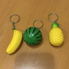 キーホルダー スクイーズ 果物