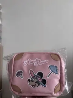 ミニーマウス ポーチ ピンク　お値下げしました