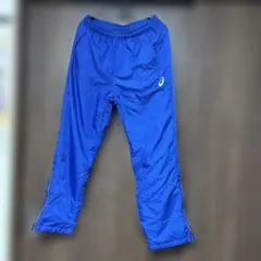 R-SHAPE様 asics 青 ジャージ パンツ