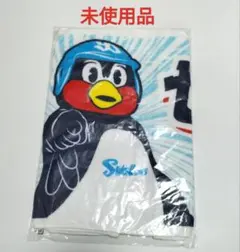 東京ヤクルトスワローズ フェイスタオル ぜったいかつぞ つば九郎 未
