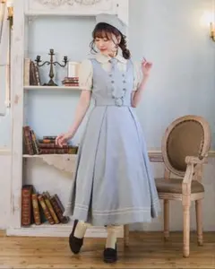 クラロリくる実　マリンアカデミア　4点セット　4L JSKブラウスケープ帽子 クラロリくる実 マリンアカデミア L 3点セット ケープ シャツ