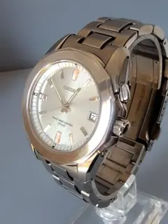 稼働美品／電池交換済／裏蓋保護シール】SEIKO ブライツ 8F32‑0320 
