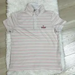 DUNLOP ハーフジップシャツ レディース ゴルフMサイズ✨美品