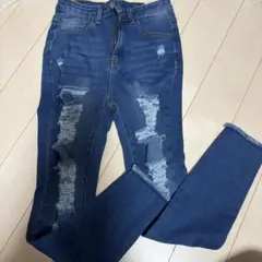 SHEIN Teen ダメージデニムパンツ 12-13Y