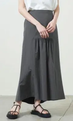 ☆MARW UNITED ARROWS☆フロントギャザーロングスカート☆美品☆のサムネイル