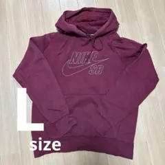 NIKE SB パーカー　バーガンディ