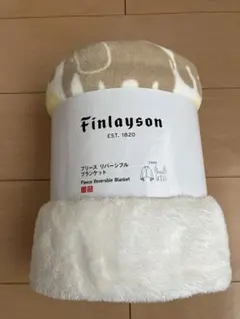 Finlayson フリースブランケット134×80cm フィンレイソンユニクロ
