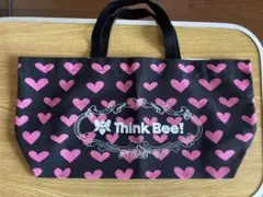 Think Bee! トートバッグ ハート柄のサムネイル