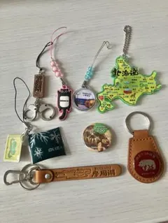 北海道 ご当地 キーホルダー まとめ売りのサムネイル