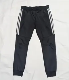 ジョガーパンツ L メンズ 黒 無地 ライン ジャージ スウェット ロング