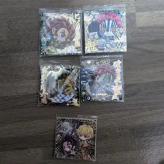 鬼滅の刃☆4カード ウエハース5枚セット