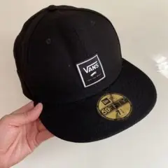 NEW ERA /VANS 59FIFTY ブラックキャップ 7