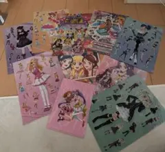 アイカツ！ クリアファイル 10点セット まとめ売り