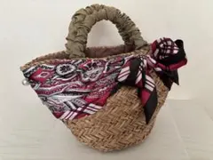 【訳あり】カカトゥ kakatoo スカーフカゴバッグのサムネイル