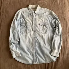 90s Levi's ウエスタンシャツ デニムシャツ L