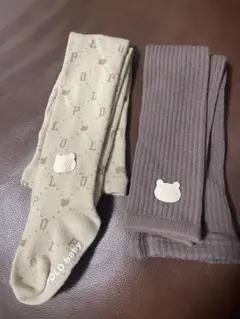 polo ベビータイツ、レギンス　2枚セット