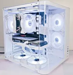 【新品】ゲーミングPC 白 RX6600 Ryzen5 5600