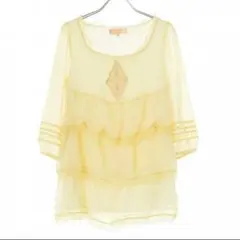 ミニマム　ティアードレースブラウス