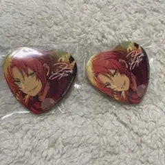 【メルカリ便】 あんスタ とるパカ ハート缶バッジ 月永レオ vol1 2点
