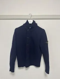 STONE  ニット カーディガン ネイビー Lサイズ 未使用級 ストーンアイランド スナイデルニット セーター カーディガン