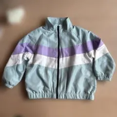 水色ストライプジャケット