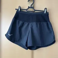 Mizuno ミズノ マルチポケット ショートパンツ ブラック ランニング S