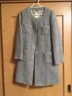 ノーカラーコート