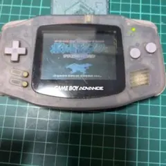 GAME BOY ADVANCE クリア　本体