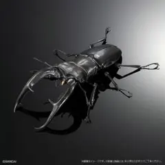 いきもの大図鑑アドバンス マンディブラリスフタマタクワガタ ⬢ (黒)